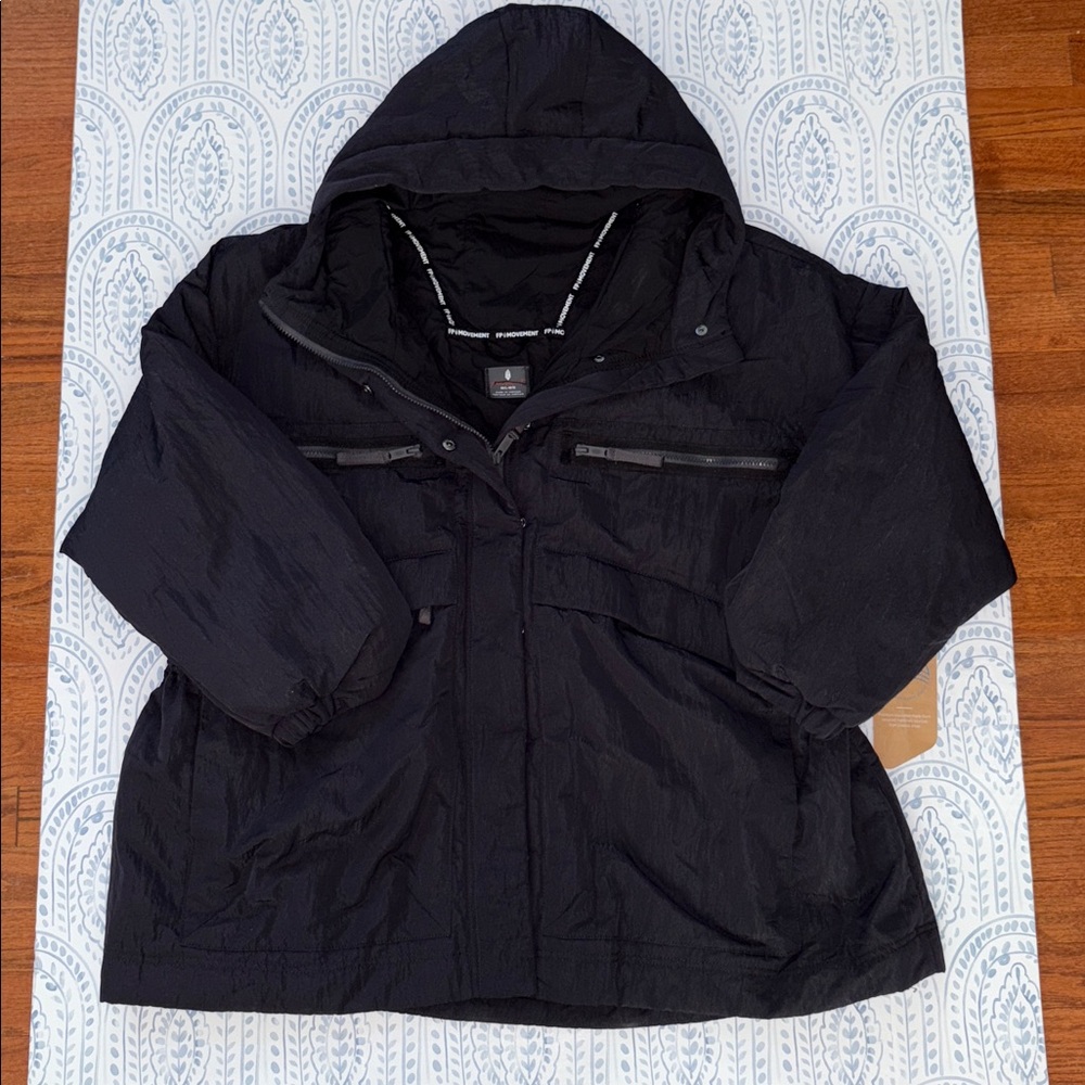 NWT Free People Movement Billie Boxy Insulated Lightweight Oversized Jacket  M/L - Picture 5 of 10